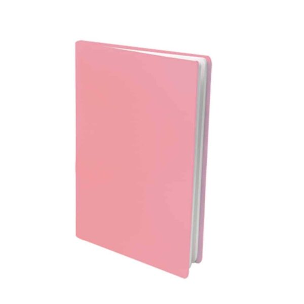 Strækbart bogbind A4 - Pastel pink en flot og feminin farve til dine ynglings skolebøger - skoletilbehør