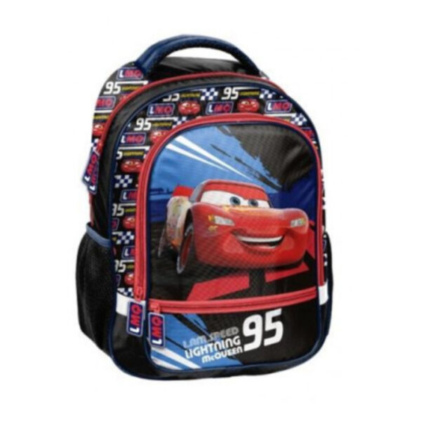 Skoletaske med Cars - lynet McQueen en flot og praktisk skoletaske til Disney fans - skoletilbehør
