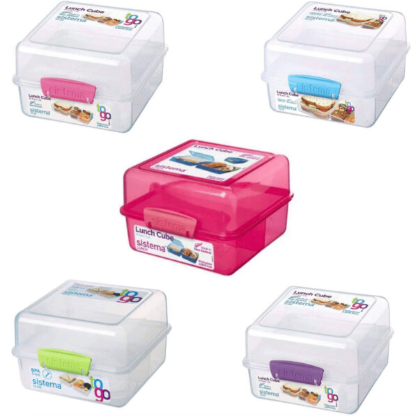 Sistema-Lunch-Cube-1-4-L-flere-farver-skoletilbehoer