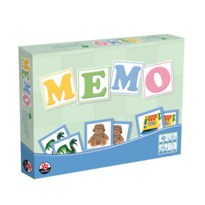 Memo - spil hvor du skal vende 2 ens - skoletilbehør