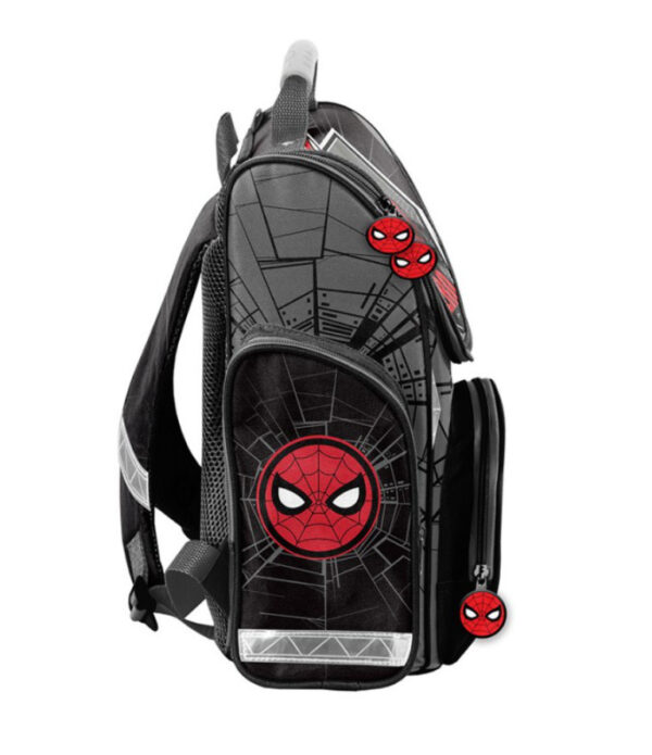 Ergonomisk skoletaske med Spiderman