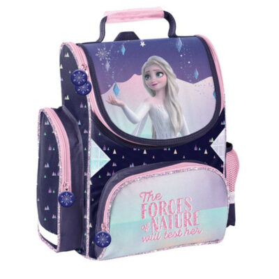 Ergonomisk skoletaske med Elsa fra Frost